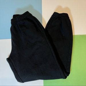 Black sweatpants